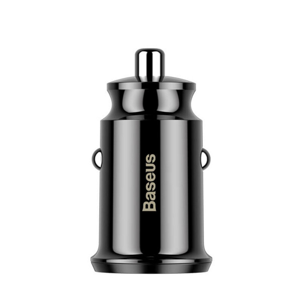 Автомобільний зарядний пристрій Baseus Grain Car Charger 3.1A Black