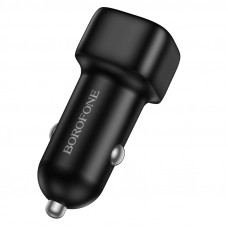 Автомобільний зарядний пристрій BOROFONE BZ34A Cloud single port PD20W car charger Black (6941991122316)