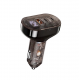 Автомобільний зарядний пристрій REMAX Cybo Series 72W PD+QC 1A+2C Transparent Fast Car Charger with Digital Display RCC351 Black (6954851229377)