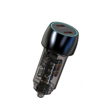 Автомобільний зарядний пристрій WUW-C283 PD30W+ PD30W black (6978749570372)