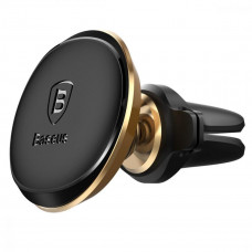 Автотримач для телефона Baseus Magnetic Air Vent Car Mount Holder Gold