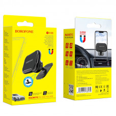 Автотримач для телефона BOROFONE BH36 Voyage center console magnetic Black (6931474738479)