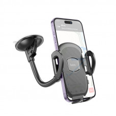 Автотримач для телефона HOCO H10 General car holder(windshield) Black (6931474791580)