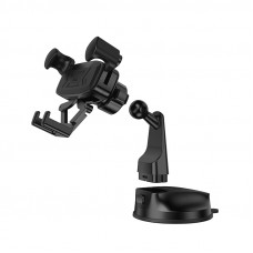 Автотримач для телефона HOCO H67 Gamble gravity linkage car holder(center console) Black (6942007641210)