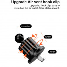 Автотримач для телефону WUW-Z29 чорний