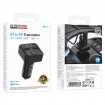 АЗП з FM-модулятором BOROFONE BC63 Selecto car BT FM transmitter Black (6941991126185)