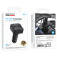 АЗП з FM-модулятором BOROFONE BC63 Selecto car BT FM transmitter Black (6941991126185)