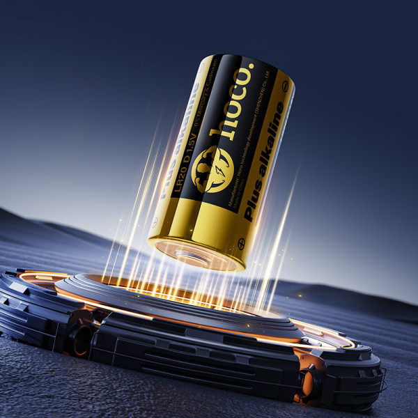 Батарейка HOCO JA5 D alkaline battery LR20(2PCS) (6942007674539)