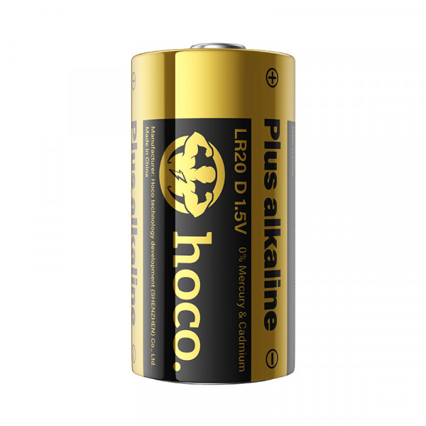 Батарейка HOCO JA5 D alkaline battery LR20(2PCS) (6942007674539)