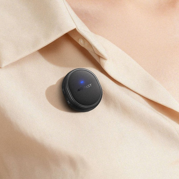 Бездротова мікрофонна система ACEFAST R3 dual-mic (Type-C) Black (6974316285847)