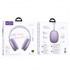 Бездротові накладні навушники HOCO W65 Plus Happy ANC BT headphones Purple (6942007650434)