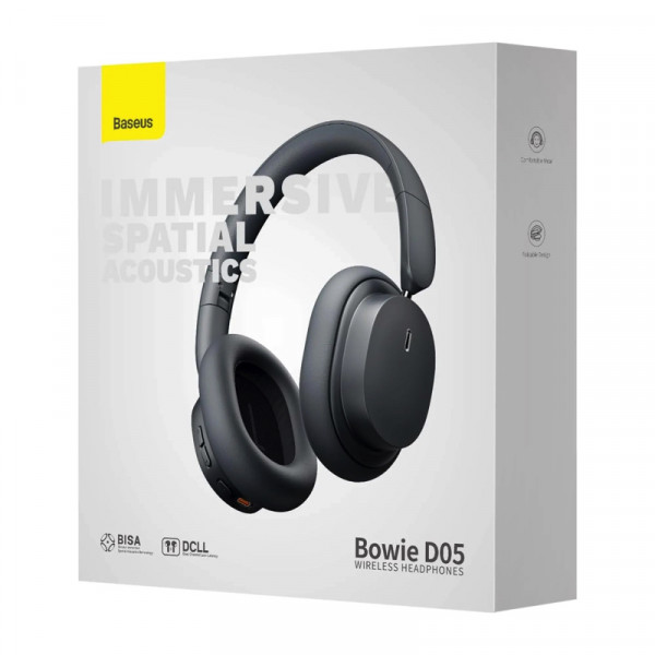 Бездротові навушники Baseus Bowie D05 Wireless Headphones Grey