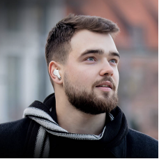 Бездротові навушники HOCO EQ2 Thought true wireless BT headsetWhite (6931474798534)