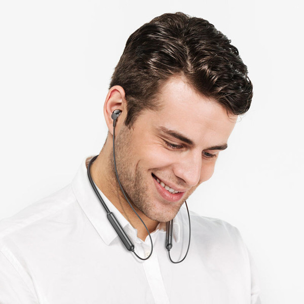 Бездротові навушники HOCO ES67 Perception neckband BT earphones Black