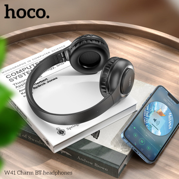 Бездротові навушники HOCO W41 Charm BT headphones Black