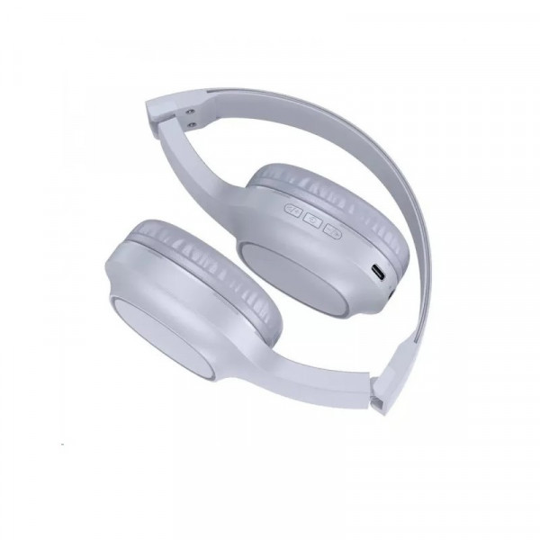 Бездротові навушники HOCO W46 Charm BT headset Light Блакитний Gray