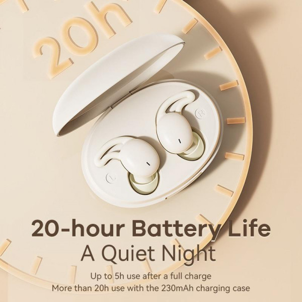 Бездротові навушники TWS REMAX Dreamer Series True Wireless Music Earbuds SleepBuds Z2 Beige (6954851209232)
