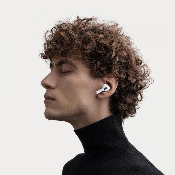 Бездротові навушники TWS WIWU Airbuds 5, ENC, White (6977703655315)