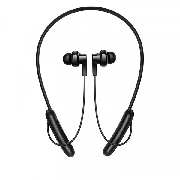 Бездротові спортивні навушники HOCO ES75 Niya neck-hanging BT headset Black (6942007654524)
