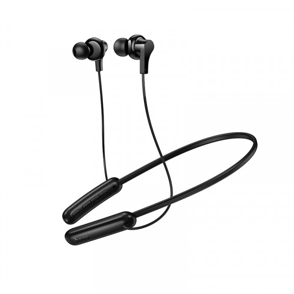 Бездротові спортивні навушники HOCO ES75 Niya neck-hanging BT headset Black (6942007654524)