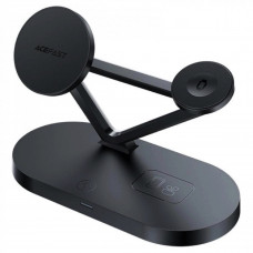 Бездротовий зарядний пристрій ACEFAST E9 desktop 3-in-1 wireless charging holder Чорний