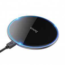 Бездротовий зарядний пристрій HOCO CW6 Pro Easy 15W charging wireless fast charger Чорний
