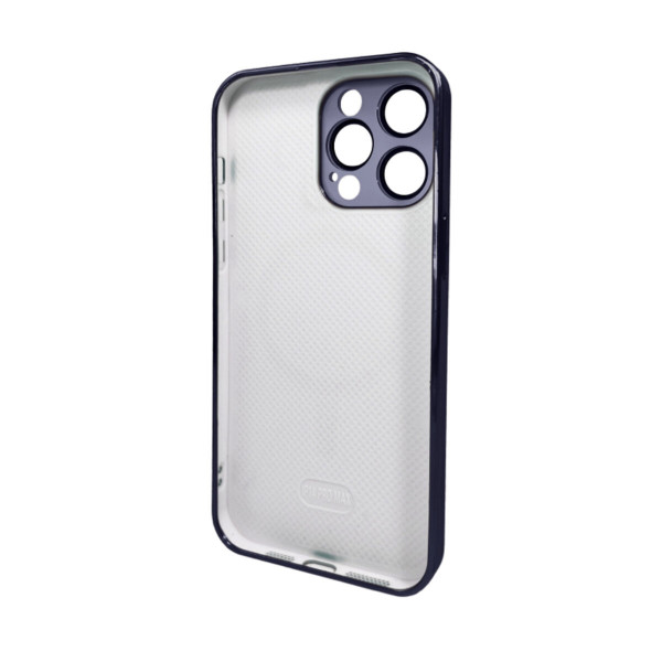 Чохол для смартфона AG Glass Sapphire Frame MagSafe Logo for Apple iPhone 15 Pro Max Deep Purple
