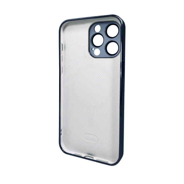 Чохол для смартфона AG Glass Sapphire Frame MagSafe Logo for Apple iPhone 15 Pro Sea Блакитний