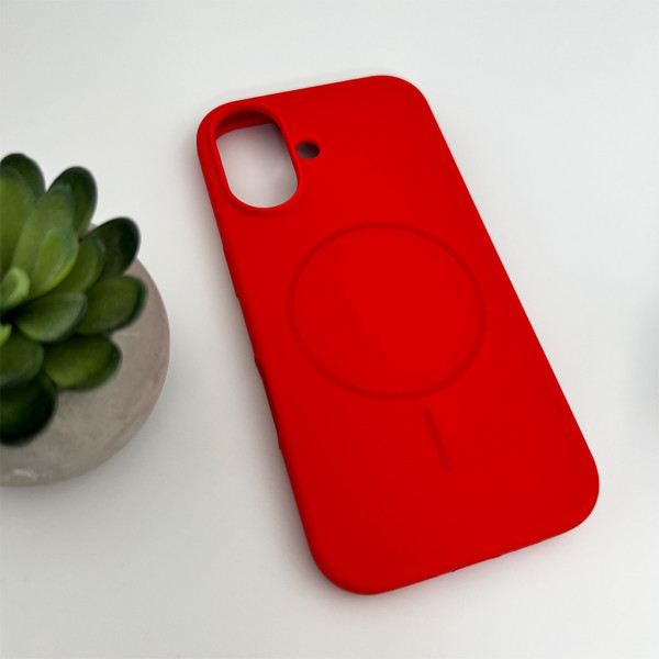 Чохол для смартфона Cosmic Silicone Case Magnetic for Apple iPhone 17 14,Red (SilMag17-14)
