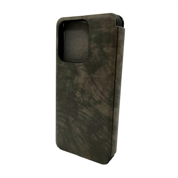 Чохол для смартфона Leather Premium for Xiaomi Redmi Note 14 4G (Europe version) Grey (LPRRmNt14Grey)