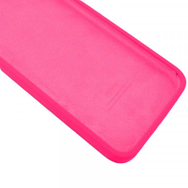 Чохол для смартфона Silicone Full Case AA Camera Protect for Apple iPhone 11 23,Shiny Pink