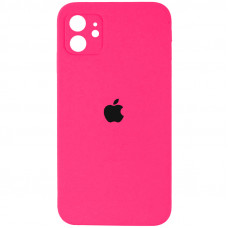 Чохол для смартфона Silicone Full Case AA Camera Protect for Apple iPhone 11 23,Shiny Pink