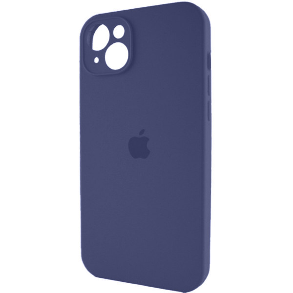 Чохол для смартфона Silicone Full Case AA Camera Protect for Apple iPhone 13 7,Dark Блакитний