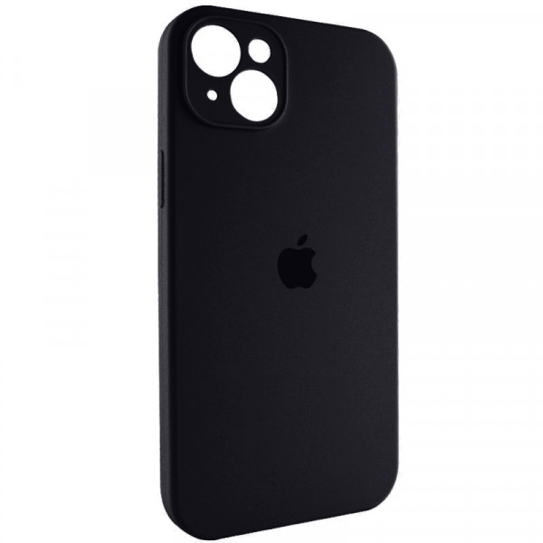 Чохол для смартфона Silicone Full Case AA Camera Protect for Apple iPhone 15 14,Чорний