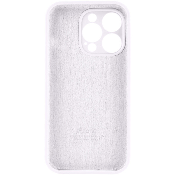 Чохол для смартфона Silicone Full Case AA Camera Protect for Apple iPhone 15 Pro 8,Білий