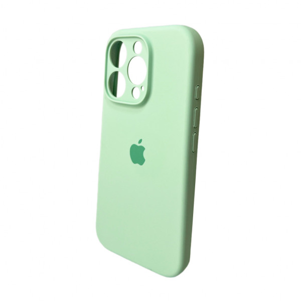 Чохол для смартфона Silicone Full Case AA Camera Protect for Apple iPhone 16 Pro Max 51,Avokado Green
