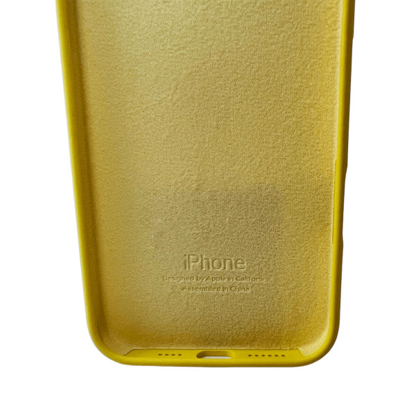 Чохол для смартфона Silicone Full Case AA Open Cam for Apple iPhone 16 Pro 56,Sunny Yellow