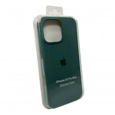 Чохол для смартфона Silicone Full Case AA Open Cam for Apple iPhone 16 Pro Max 46,Pine Green