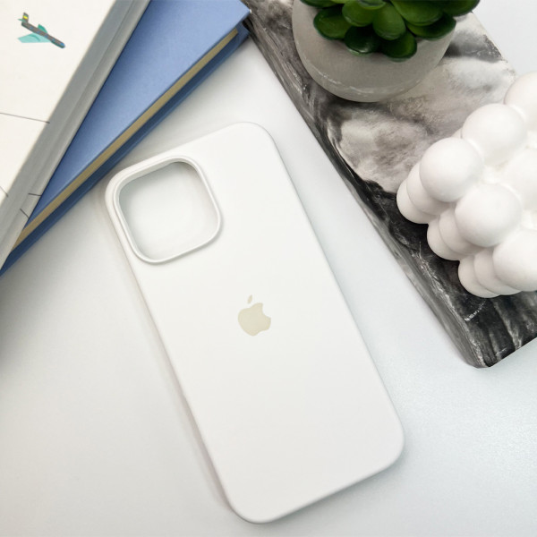 Чохол для смартфона Silicone Full Case AA Open Cam for Apple iPhone 16 Pro Max 8,Білий