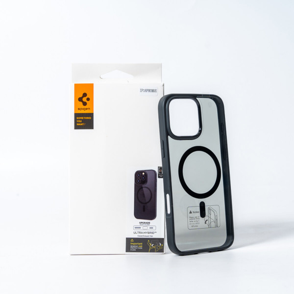 Чохол для смартфона Spigen AAA Magnetic Color for Apple iPhone 15 Pro Max All Black