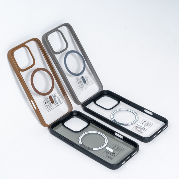 Чохол для смартфона Spigen AAA Magnetic Color for Apple iPhone 15 Pro Max All Black