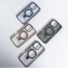 Чохол для смартфона Spigen AAA Magnetic Ring for Apple iPhone 15 Pro Блакитний