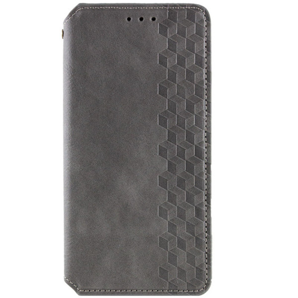 Чохол-книжка для смартфона Rubic Leather for Xiaomi Червонийmi Note 13 Pro 4G Grey