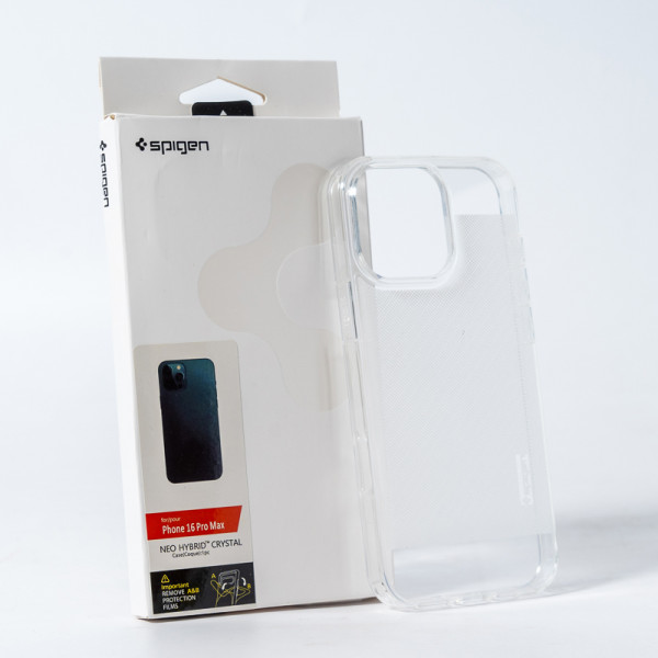 Чохол Spigen AAA Matt Clear for Apple iPhone 16 Pro Transparent