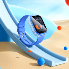 Дитячий cмарт-годинник Hoco Y101 46mm. SIM 4G. Wi-Fi. 680 mAh. IP65 Blue (6942007626439)