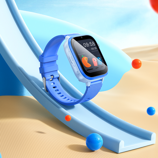 Дитячий cмарт-годинник Hoco Y101 46mm. SIM 4G. Wi-Fi. 680 mAh. IP65 Blue (6942007626439)