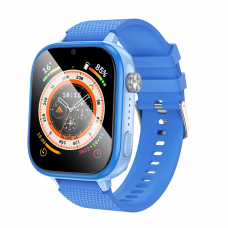 Дитячий cмарт-годинник Hoco Y101 46mm. SIM 4G. Wi-Fi. 680 mAh. IP65 Blue (6942007626439)