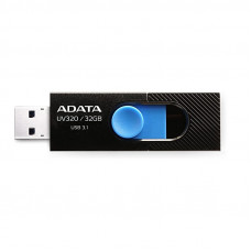 Флеш-накопичувач ADATA USB 3.2 AUV 320 32Gb Black/Blue (AUV320-32G-RBKBL)