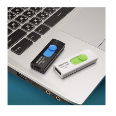 Флеш-накопичувач ADATA USB 3.2 AUV 320 32Gb Black/Blue (AUV320-32G-RBKBL)