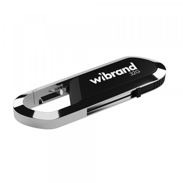 Флеш-накопичувач Wibrand USB 2.0 Aligator 32Gb Black (WI2.0/AL32U7B)